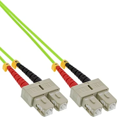 Afbeelding van InLine Glasvezel duplex kabel SC/SC 50/125um OM5 3m (LSOH, CAT6, 3 m), Netwerkkabel