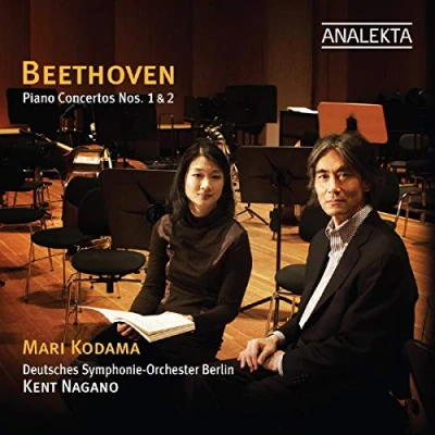 Afbeelding van Mari Kodama, Deutsches Symphonie Orchester Berlin, Kent Nagano Beethoven: Piano Concertos Nos.1 &amp; 2 (CD)