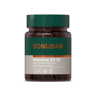 Afbeelding van Bonusan Vitamine D3 75mcg 3000IE Capsules