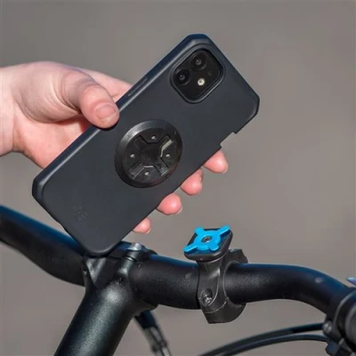 Image de Mobilis Support Smartphone pour Vélo Porte Téléphone Universel Fabriqué en France Rotation 360 Fixation Mécanique Sécurisée Noir