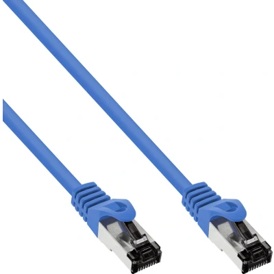 Afbeelding van S/FTP CAT8.1 40 Gigabit netwerkkabel / blauw LSZH 1 meter