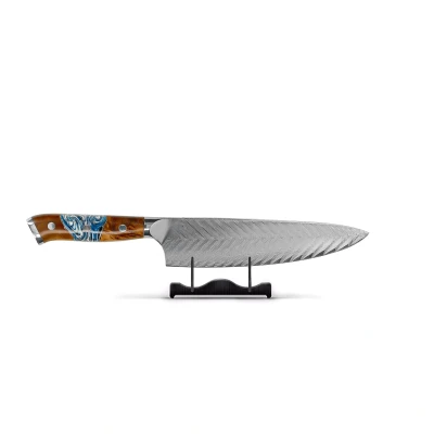 Afbeelding van Shinrai Japan Eclipse Series Damascus Koksmes 20 cm
