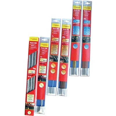 Afbeelding van Rothenberger Industrial messing soldeer en soldeerstaafjes, ROLOT 603, 8 stuks, Ø 1,5 mm, lengte: 333 mm