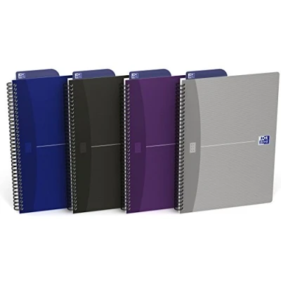 Image de Cahiers office essentials spirale B5 180 p 90g Lot de 5 Oxford