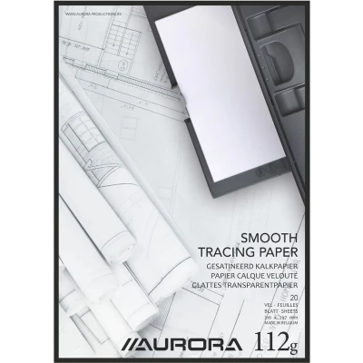 Afbeelding van Aurora gesatineerd kalkpapier 20 vel