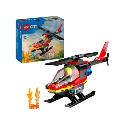 Afbeelding van LEGO 60411 City Brandweerhelikopter Reddingsvoertuig Speelgoed