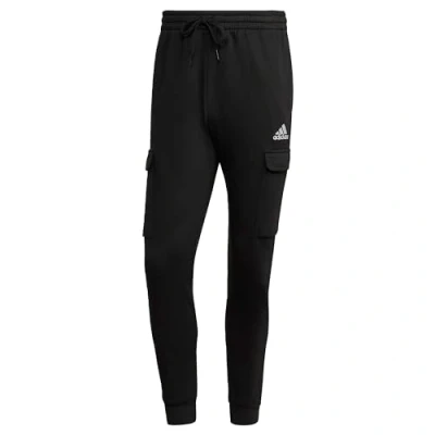 Afbeelding van adidas Sportswear Essentials Cargo Trainingsbroek, Heren, Maat: Large, Black/white