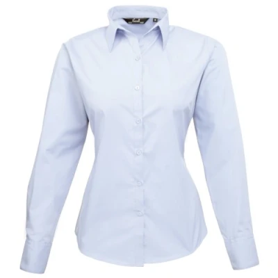 Afbeelding van Premier Blouse met lange mouwen dames, blauw (lichtblauw), 52