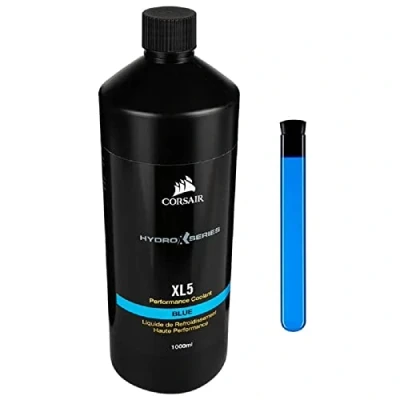 Afbeelding van CORSAIR Hydro X Series XL5 Performance Coolant 1L Koelvloeistof voor vloeistof koelsysteem 1 L blauw