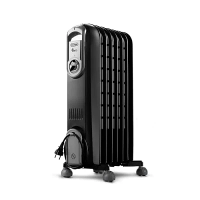 Image de Radiateur bain d&#039;huile Delonghi V550715.BG 1500 W Noir