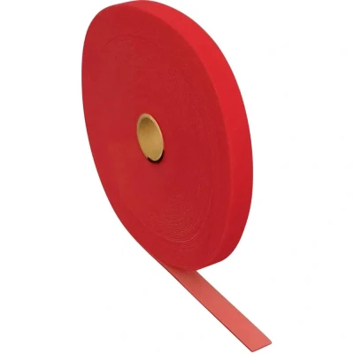 Afbeelding van FASTECH® T0601013391125 Klittenband Om te bundelen Haak en lusdeel (l x b) 25000 mm 10 Rood 25 m