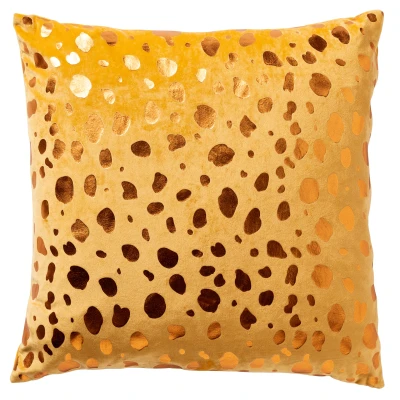 Afbeelding van Dutch Decor TINO Sierkussen velvet 45x45 cm Golden Glow geel