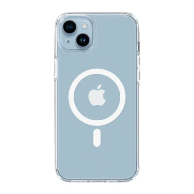 Image de Coque pour iPhone 14 Hybride Compatible MagSafe Ultra Hybrid MagFit Spigen SGP Blanc