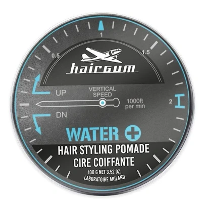 Afbeelding van Hairgum Water+ Hair Styling pomade 100gr Haibu by Kapperskorting.com