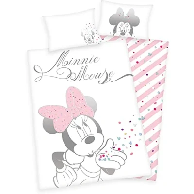 Afbeelding van Minnie Mouse Dekbedovertrek Confetti