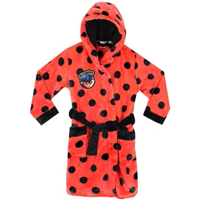 Afbeelding van Miraculous Badjas Ladybug Meisjes, multi, 4 5 jaar