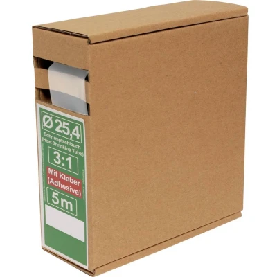 Afbeelding van Quadrios 25CA506 Krimpkous met lijm Transparant Krimpverhouding:3:1 5 m