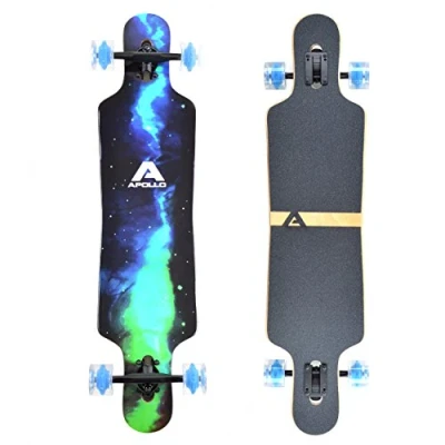 Afbeelding van Apollo Twin Tip DT Longboard Galaxy LED Wheels