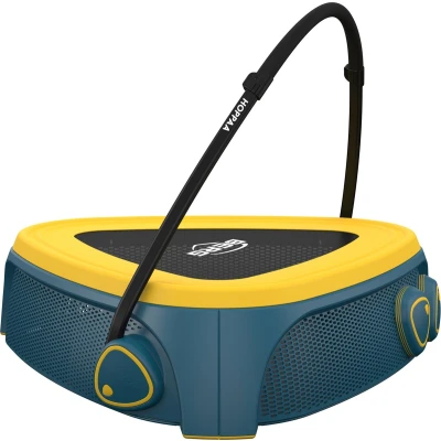 Afbeelding van BERG Hoppaa Peutertrampoline Voor Kinderen Van 1 Tot 4 Jaar Blauw/Geel incl. stapstenen