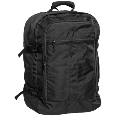 Afbeelding van Daniel Ray Meridian Cabin Rugzak Rugtas ideaal voor Handbagage 44 Liter Lichtgewicht Zwart