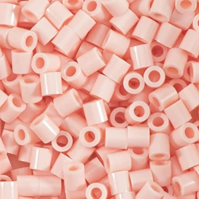 Afbeelding van Vaessen Creative Strijkparels, porselein, set met 1100 stuks DIY voor kinderen, sieraden maken, decoratie, huis en andere creatieve vrijetijdsideeën, 5 mm