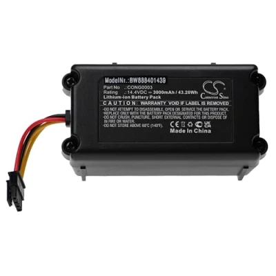Afbeelding van vhbw Proscenic BONA18650 AA vervangende accu voor Home Cleaner stofzuiger (3000mAh, 14,4V, Li Ion)