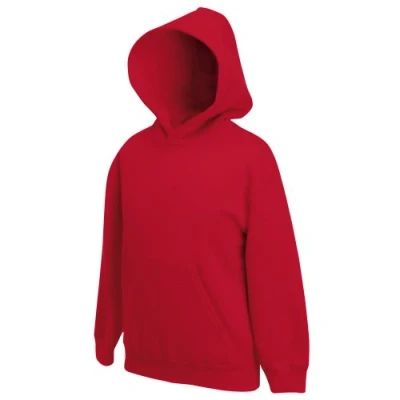 Afbeelding van Fruit of the Loom Klassieke uniseks hoodie voor kinderen, Rood