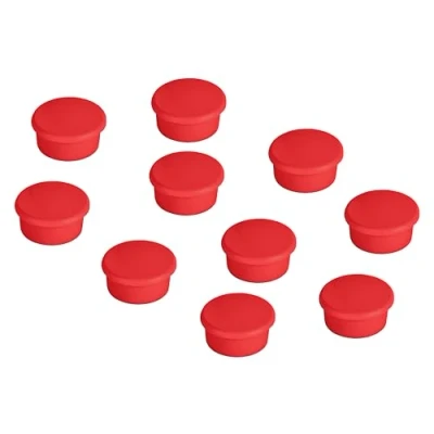 Afbeelding van FRANKEN magnetische klem, kleefkracht: 100 g, diam. 13 mm, rood