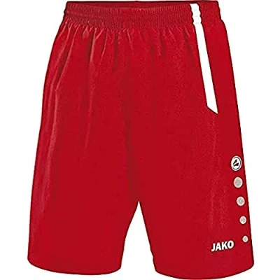 Afbeelding van JAKO Short Turin Zonder binnenslip Sportrood/wit