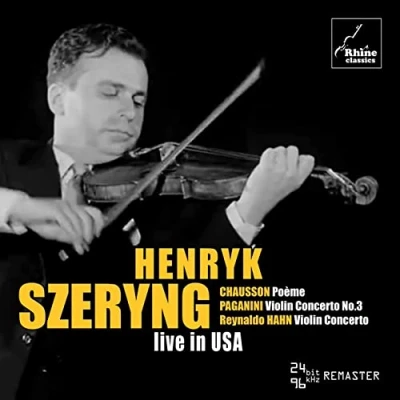 Afbeelding van Henryk Szeryng: Live in USA