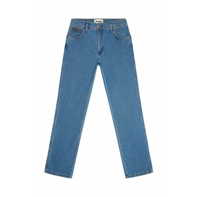 Afbeelding van Wrangler Texas Straight leg jeans, Heren, Maat: 30x30, Blue denim