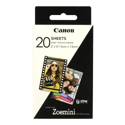 Image de Canon Papier Photo ZINK (20 Feuilles)