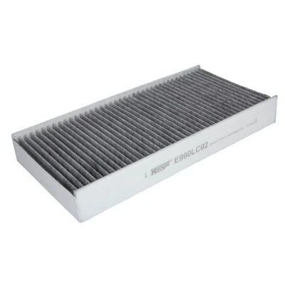 Afbeelding van HENGST filter E990LC02 Interieurfilter Carbon 314 152 40 PEUGEOT: 407 Saloon, SW Box Body / Estate, SW, CITROËN: C5 II Hatchback