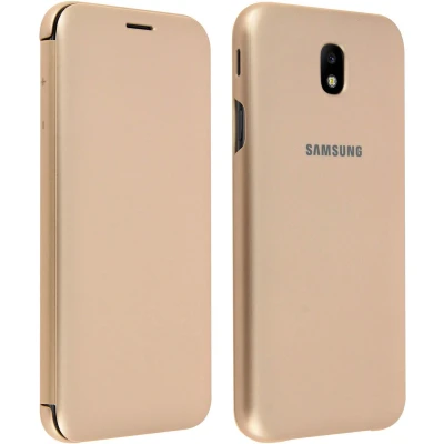 Afbeelding van Wallet Cover Samsung Galaxy J7 (2017) Goud