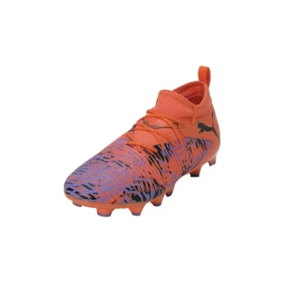 Image de PUMA FUTURE 8 MATCH CREATIVITY FG/AG Football Boots Youth, Chaussures, Orange Poppy/Noir/Dark Amethyst, 32.5