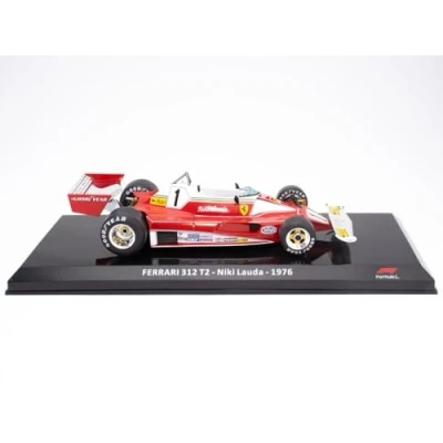 Afbeelding van Formule 1 auto in schaal 1:24 compatibel met Ferrari 312 T2 Niki Lauda 1976 OR019