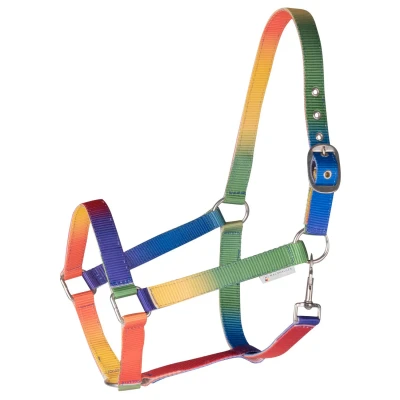 Afbeelding van Waldhausen Halster Regenboog Multi Color Paardenhalster Shet