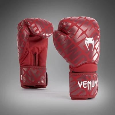 Afbeelding van Venum Contender 1.5 XT Bokshandschoenen Kids Burgundy Wit 4 OZ