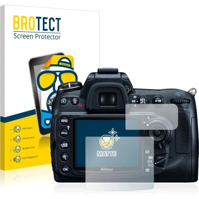 Afbeelding van BROTECT Screenprotector voor Nikon D300 Folie Beschermfolie matte (2 Stuks)