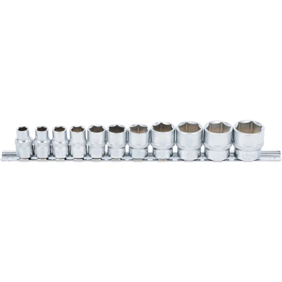 Afbeelding van BGS Doppenset, zeskant 3/8&quot; 5/16&quot; 7/8&quot; 11 delig