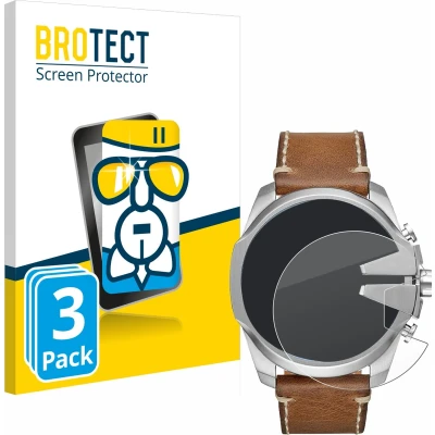 Afbeelding van BROTECT Screenprotector voor Diesel Mega Chief Folie Beschermfolie Beschermglas transparant (3 Stuks)