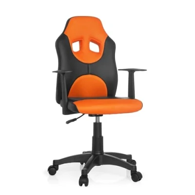 Afbeelding van hjh office Kiddy Racer AL Bureaustoel Kinder Zwart / oranje