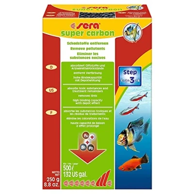 Afbeelding van Super carbon 250 gram Sera