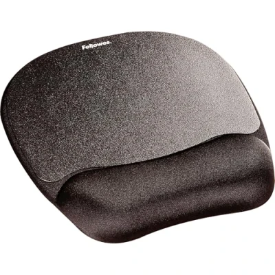 Afbeelding van Memoryfoam Muismat/Pols Zwart muismat