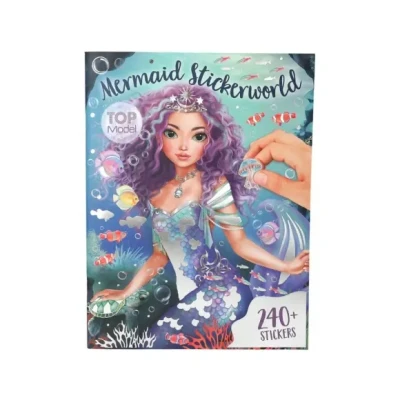 Afbeelding van TOPModel metallic Stickerworld MERMAID.