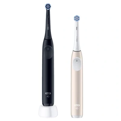 Image de Brosses à dents électriques Oral B iO2 Duo Noir et Rose