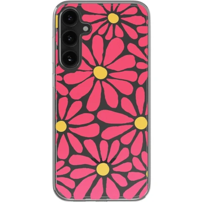 Afbeelding van imoshion hoesje Geschikt voor Samsung Galaxy S23 FE Design Dusty Rose Flowers Connect