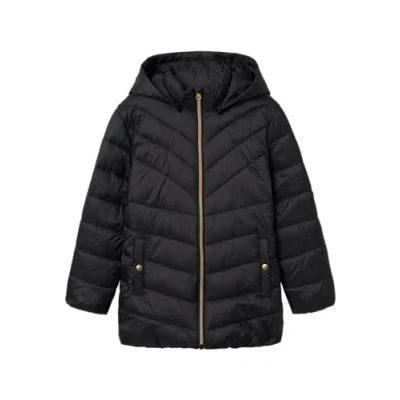 Afbeelding van Name it Nkfmoney PB Winterjas voor kinderen, Maat: 128, Black