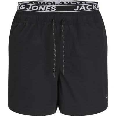 Afbeelding van Jack &amp; Jones Junior Jpstmaui Zwemshorts, Heren, Maat: 152, Black