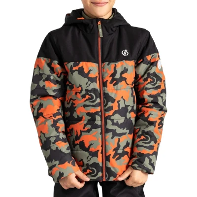 Afbeelding van Dare2b Liftie Kinderen Ski Jas (maat: 14yrs, Oranje,zwart)